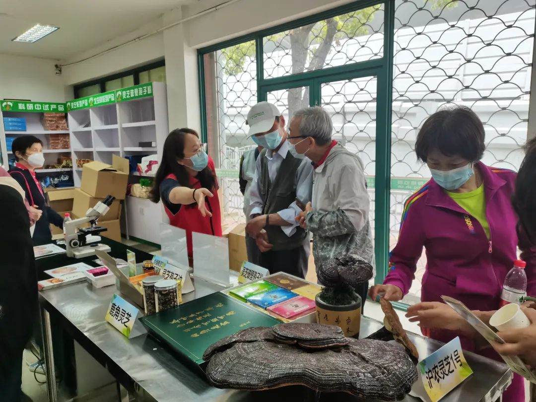 尚綠靈芝亮相上海農科院科技周，聚焦營養健康，引領菌菇消費新風尚